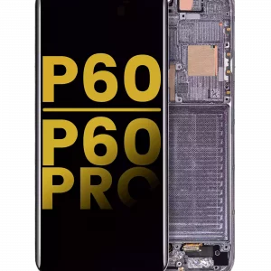 OLED Assembly With Frame For Huawei P60 / P60 Pro (Refurbished) (Black / Green)