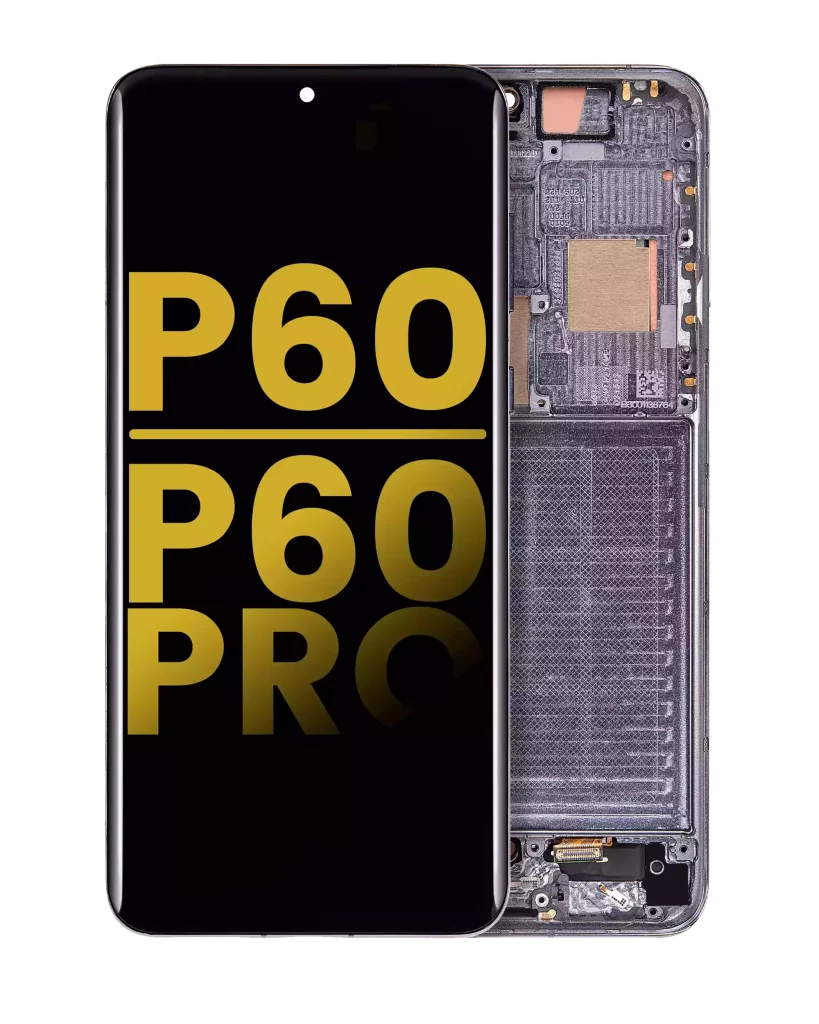 OLED Assembly With Frame For Huawei P60 / P60 Pro (Refurbished) (Black / Green)