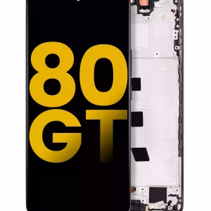 OLED Assembly With Frame For Honor 80 GT (Refurbished) (Black)