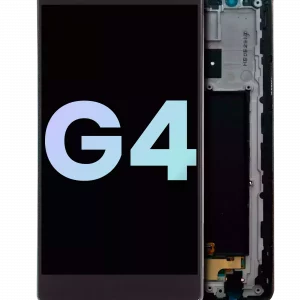 LCD Assembly With Frame For LG G4 (Genuine OEM) (Black)