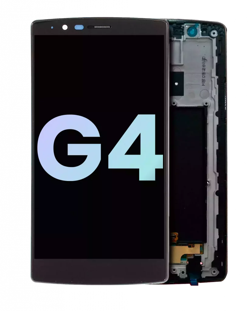 LCD Assembly With Frame For LG G4 (Genuine OEM) (Black)