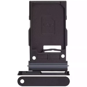 Single Sim Card Tray For Samsung Galaxy S24 5G / S24 Plus 5G (Onyx Black)