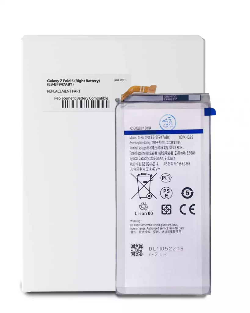 Secondary Replacement Battery For Samsung Galaxy Z Fold 5 (Service Pack)