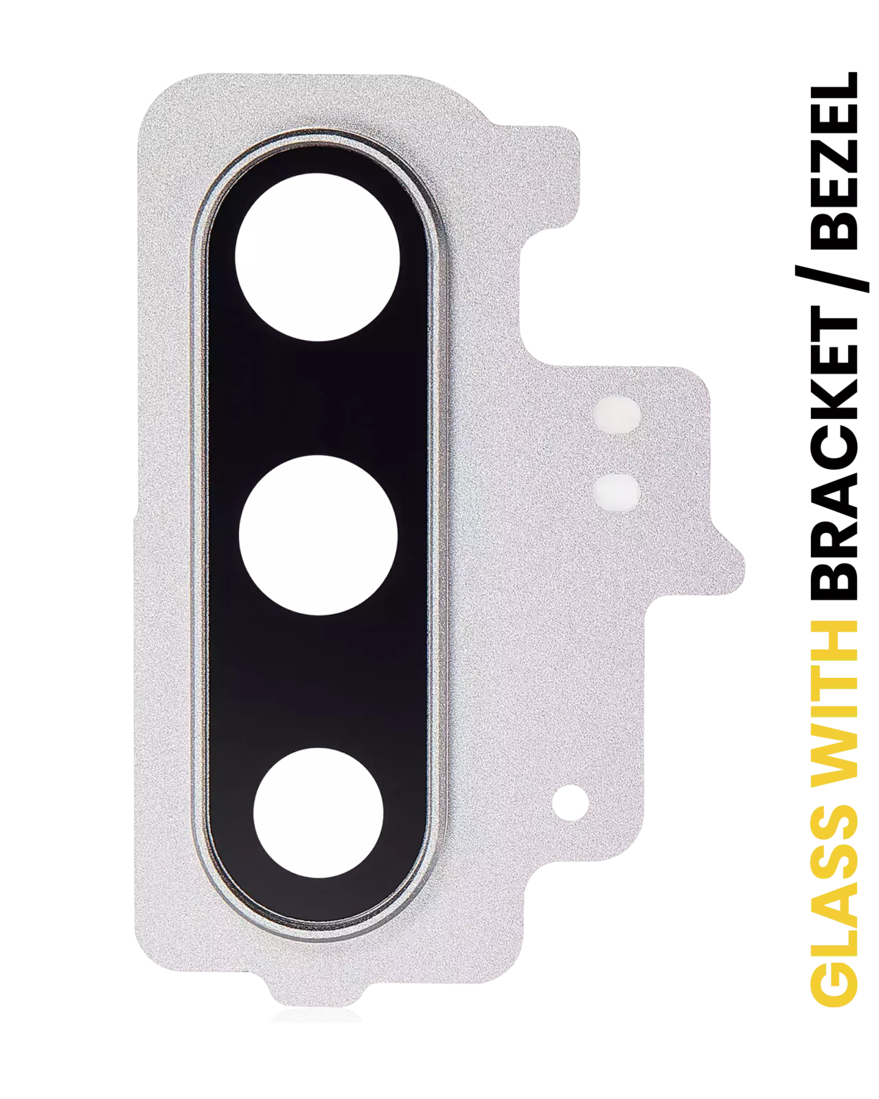 Back Camera Lens With Bracket / Bezel For Samsung Galaxy Note 10 (Aura Glow / Silver)