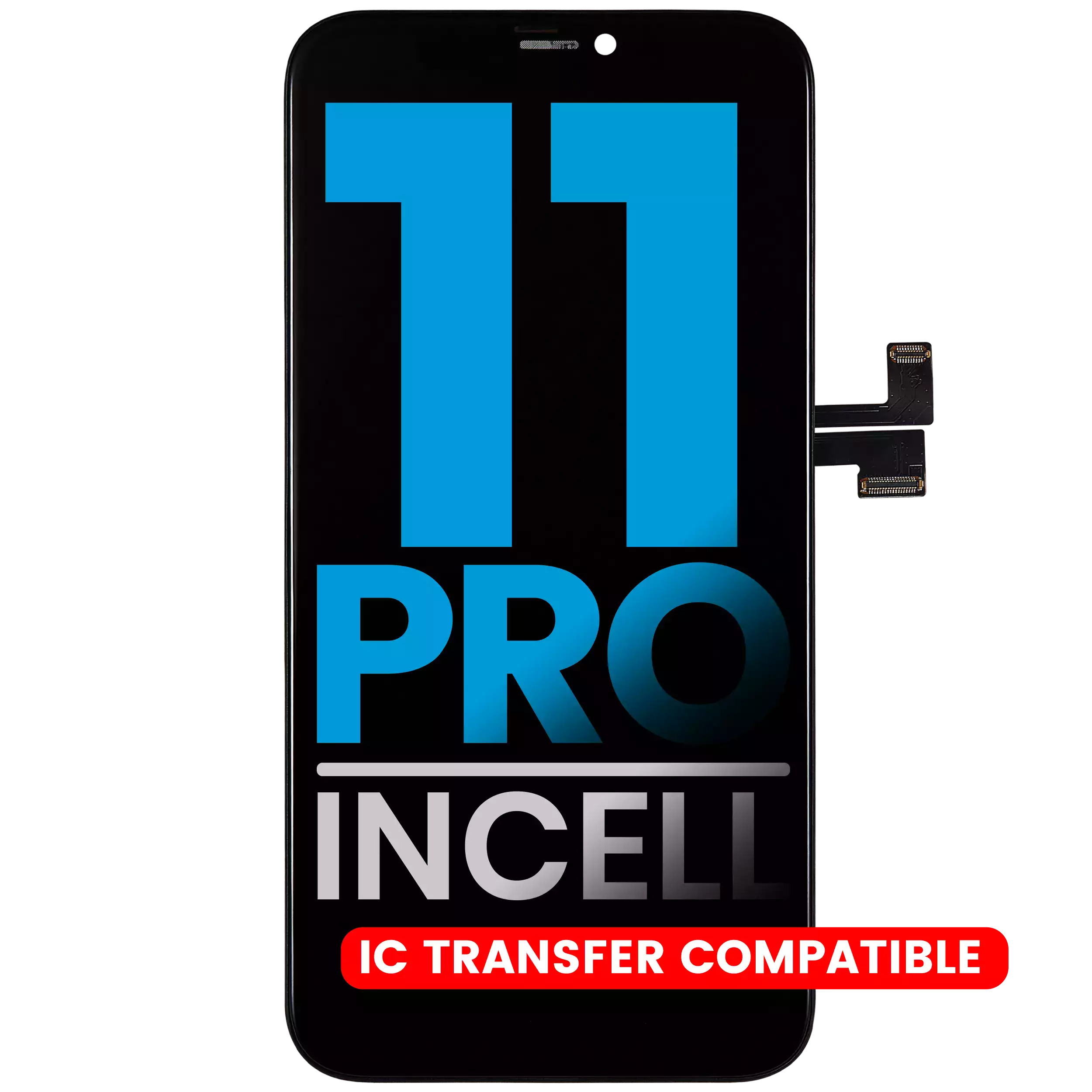 LCD Assembly For iPhone 11 Pro (Aftermarket: AQ7 / Incell)
