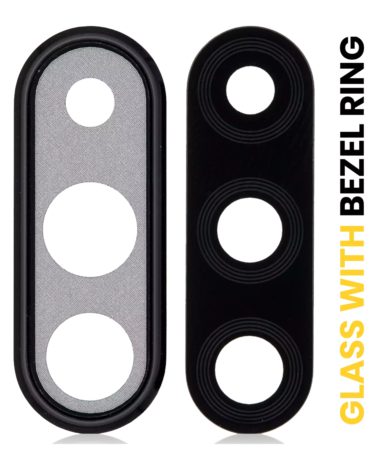 Back Camera Lens With Bezel Ring For Huawei P30 Lite (Midnight Black) (4GB RAM)