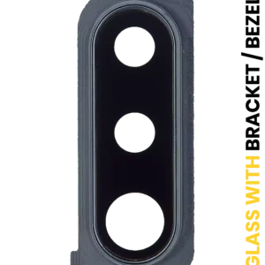 Back Camera Lens With Bracket / Bezel For Samsung Galaxy A30s (A307 / 2019) (Black)