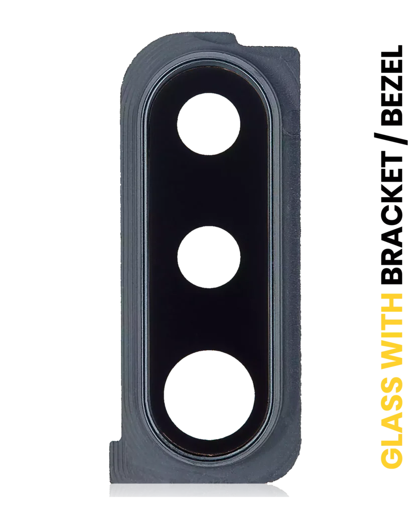 Back Camera Lens With Bracket / Bezel For Samsung Galaxy A30s (A307 / 2019) (Black)