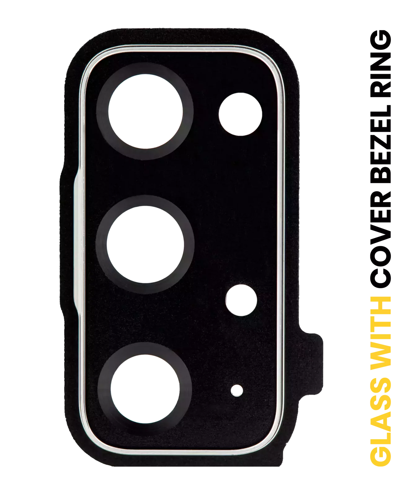 Back Camera Lens With Cover Bezel Ring For Samsung Galaxy S20 FE 4G / 5G (Cosmic Black)