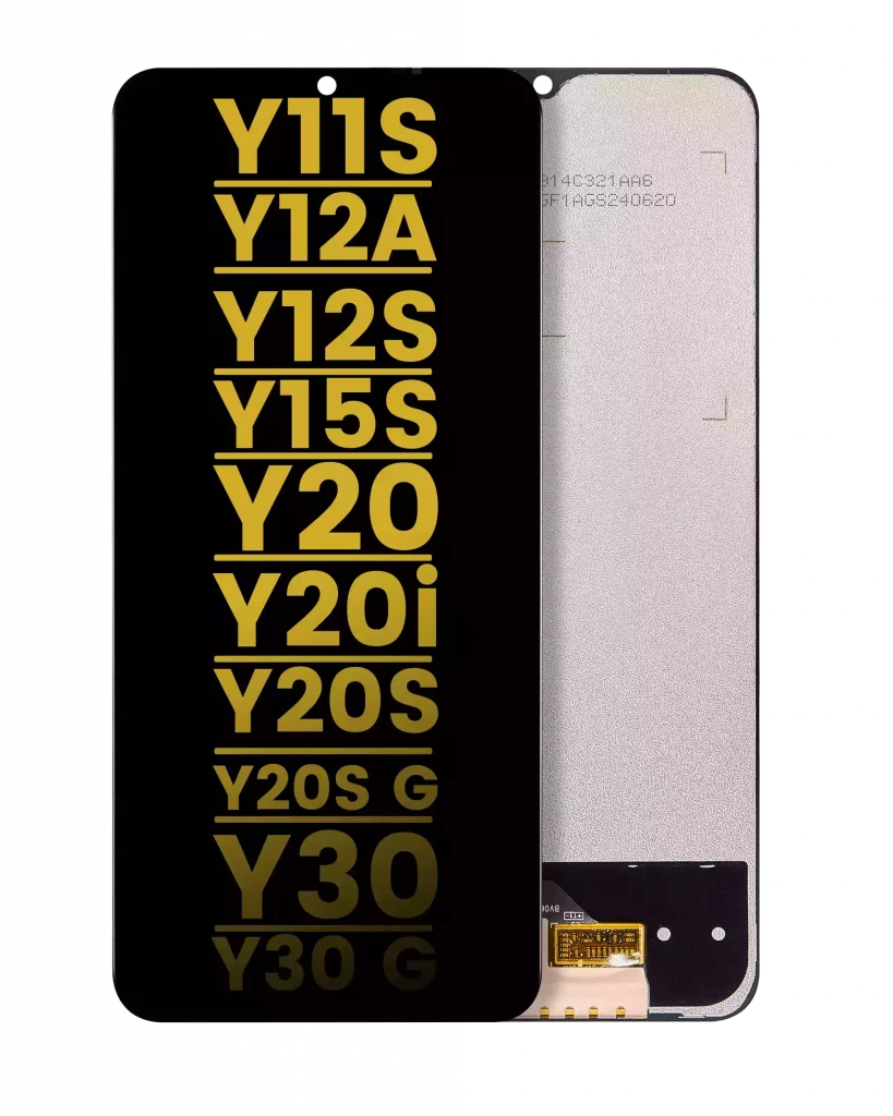 LCD Assembly Without Frame For Vivo Y11s / Y12a / Y12s / Y15s / Y20 / Y20i / Y20s / Y20s G / Y30 / Y30g (Refurbished) (All Colors)