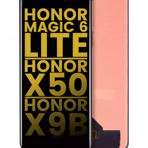 OLED Assembly Without Frame For Honor Magic6 Lite / X50 / X50 Pro / X50 GT / X9b (Refurbished) (All Colors)