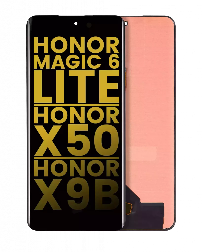 OLED Assembly Without Frame For Honor Magic6 Lite / X50 / X50 Pro / X50 GT / X9b (Refurbished) (All Colors)