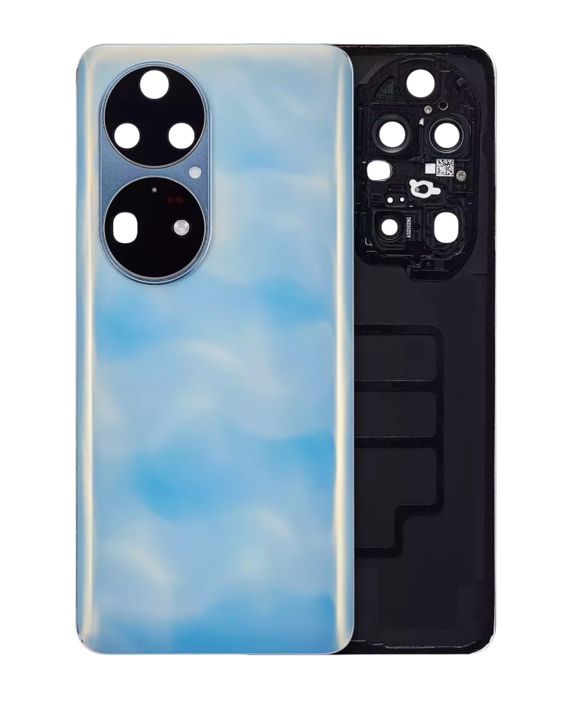 Back cover Glass With Camera Lens For Huawei P50 Pro (Blue)