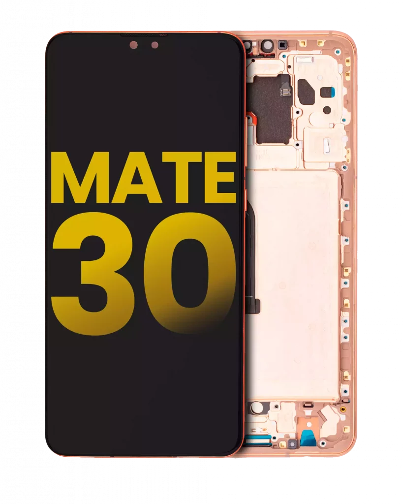 LCD Assembly With Frame For Huawei Mate 30 (Refurbished) (Orange)