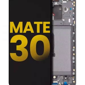 LCD Assembly With Frame For Huawei Mate 30 (Refurbished) (Black)