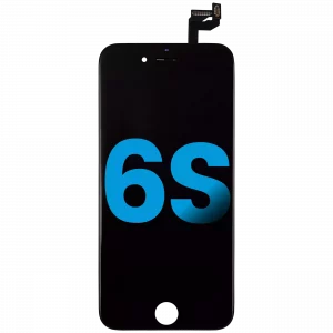 LCD Assembly With Steel Plate For iPhone 6S (Aftermarket) (Black)