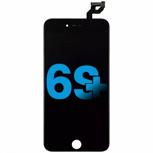 LCD Assembly With Steel Plate For iPhone 6S Plus (Aftermarket) (Black)
