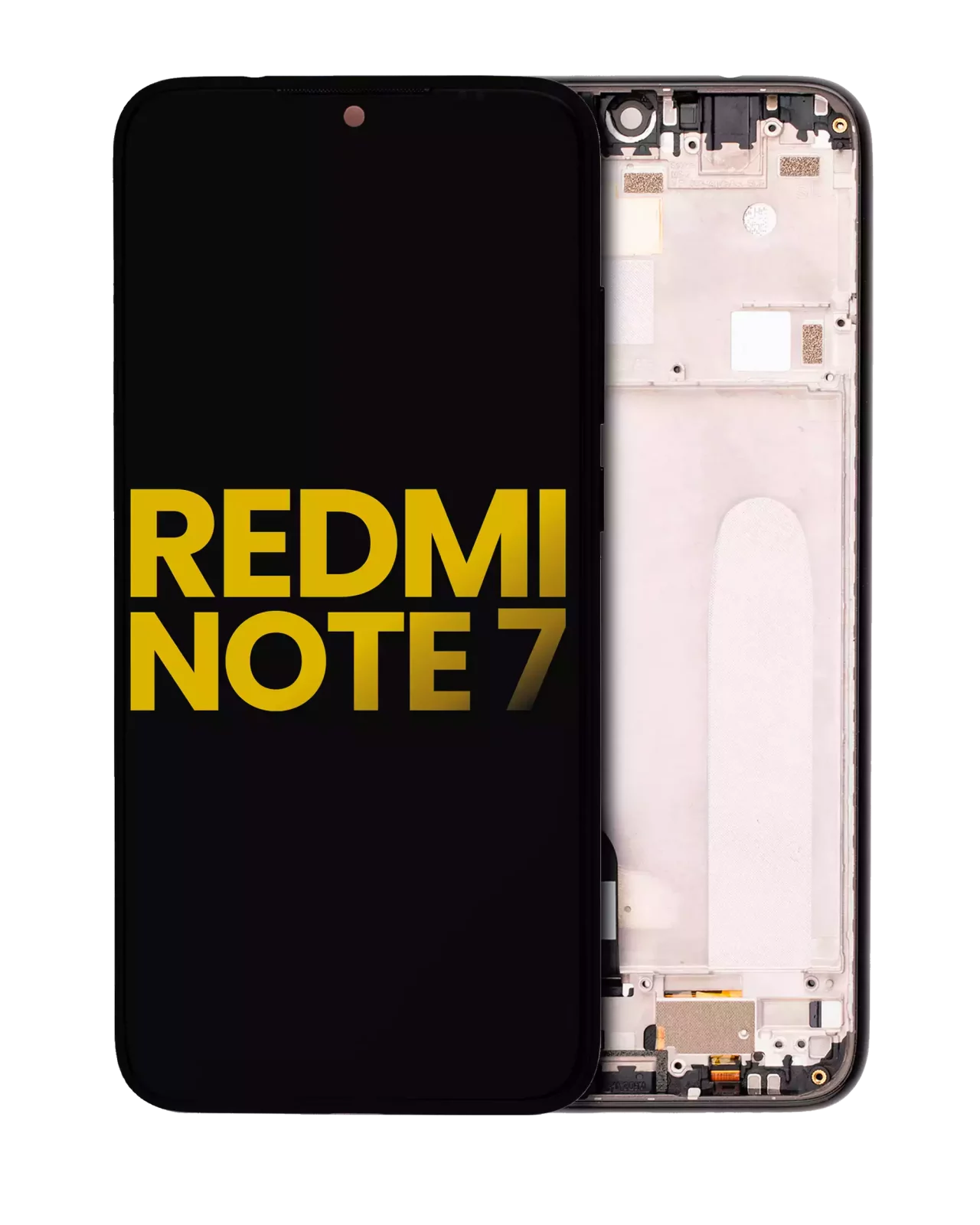 LCD Assembly With Frame For Xiaomi Redmi Note 7 / 7 Pro (Refurbished) (Black)
