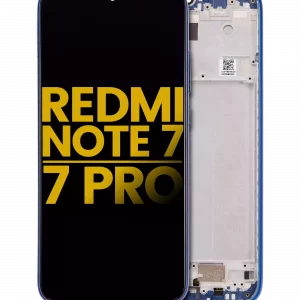 LCD Assembly With Frame For Xiaomi Redmi Note 7 / 7 Pro (Refurbished) (Blue)