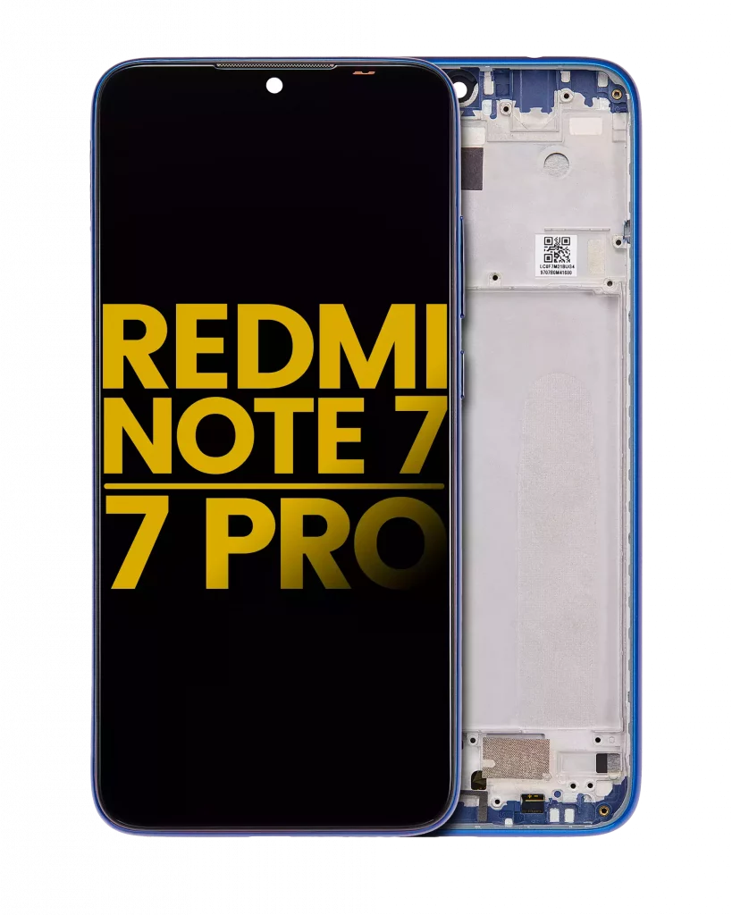 LCD Assembly With Frame For Xiaomi Redmi Note 7 / 7 Pro (Refurbished) (Blue)