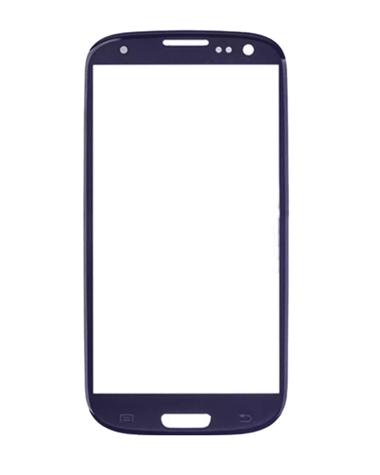 Front Glass For Samsung Galaxy S3 (Blue)