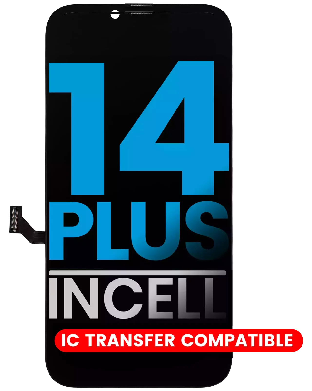 LCD Assembly For iPhone 14 Plus (Aftermarket: AQ7 / Incell)