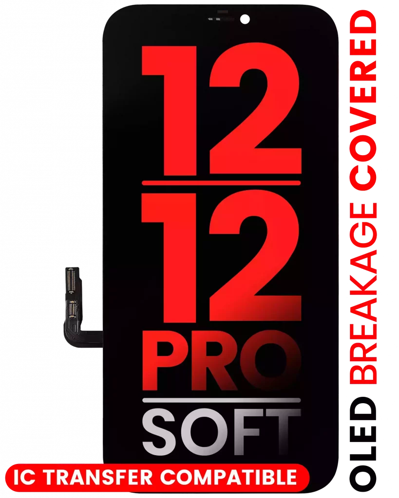 OLED Assembly For iPhone 12 / 12 Pro (Aftermarket Pro: XO7 Soft)