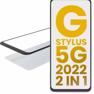 2 in 1 Front Glass With OCA Pre-Installed For Motorola Moto G Stylus 5G (XT2215 / 2022)