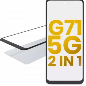 2 in 1 Front Glass With OCA Pre-Installed For Motorola Moto G71 5G (XT2169 / 2022)