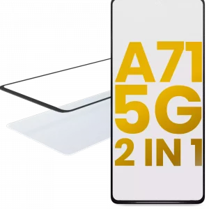 2 in 1 Front Glass With OCA Pre-Installed For Samsung Galaxy A71 5G (A716 / 2020)