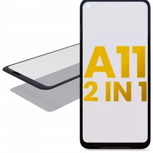 2 in 1 Front Glass With OCA For Samsung Galaxy A11 (US Version) (A115 / 2020)