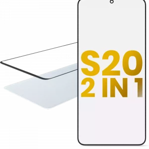 2 in 1 Front Glass With OCA Pre-Installed For Samsung Galaxy S20