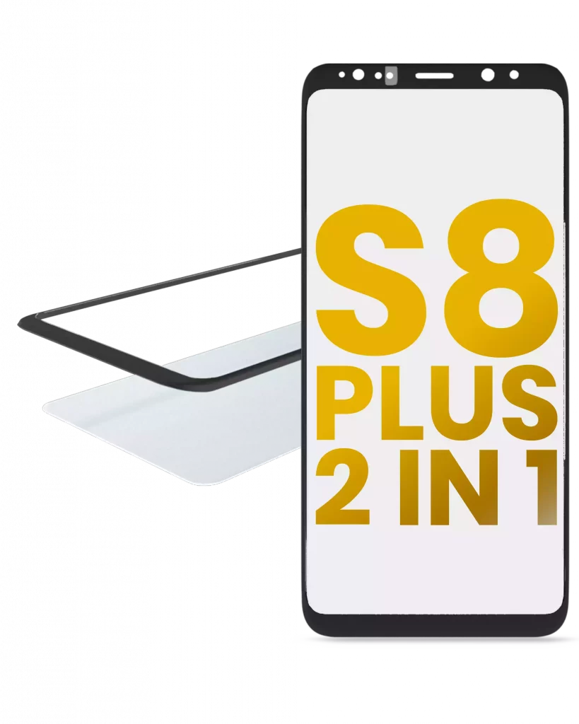 2 in 1 Front Glass With OCA Pre-Installed For Samsung Galaxy S8 Plus