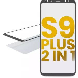 2 in 1 Front Glass With OCA Pre-Installed For Samsung Galaxy S9 Plus