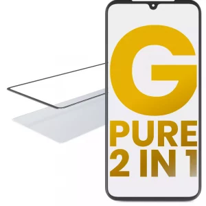 2 in 1 Front Glass With OCA Pre-Installed For Motorola Moto G Pure (XT2163 / 2021)