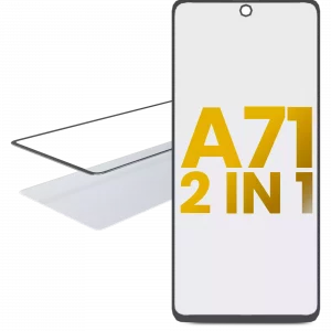 2 IN 1 Front Glass With OCA Pre-Installed For Samsung Galaxy A71 (A715 / 2020)