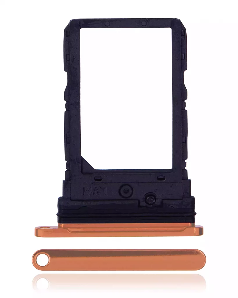 Sim Card Tray For Motorola Razr Plus / Razr 50 Ultra (XT2451 / 2024) / Razr Plus 2025 (XT2557 / 2025) (Genuine OEM) (Peach Fuzz)