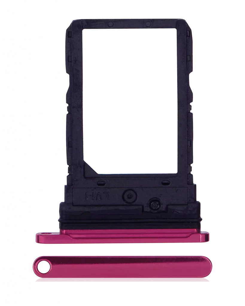 Sim Card Tray For Motorola Razr Plus / Razr 50 Ultra (XT2451 / 2024) / Razr Plus 2025 (XT2557 / 2025) (Genuine OEM) (Hot Pink)