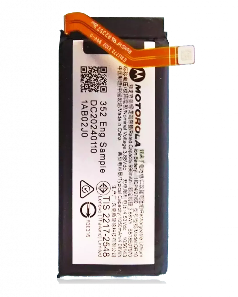 Replacement Battery (Secondary ) For Motorola Razr Plus / Razr 50 Ultra (XT2451 / 2024) / Razr Plus 2025 (XT2557 / 2025) (Genuine OEM) (QR10)