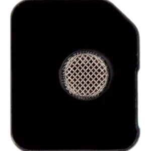 Flash Light / Power Flex Bracket With Microphone Mesh For iPhone 11 Pro (Silver) (10 Pack)