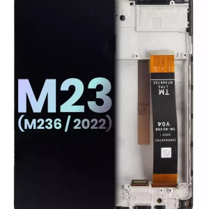 LCD Assembly With Frame For Samsung Galaxy M23 (M236 / 2022) (Service Pack) (All Colors)