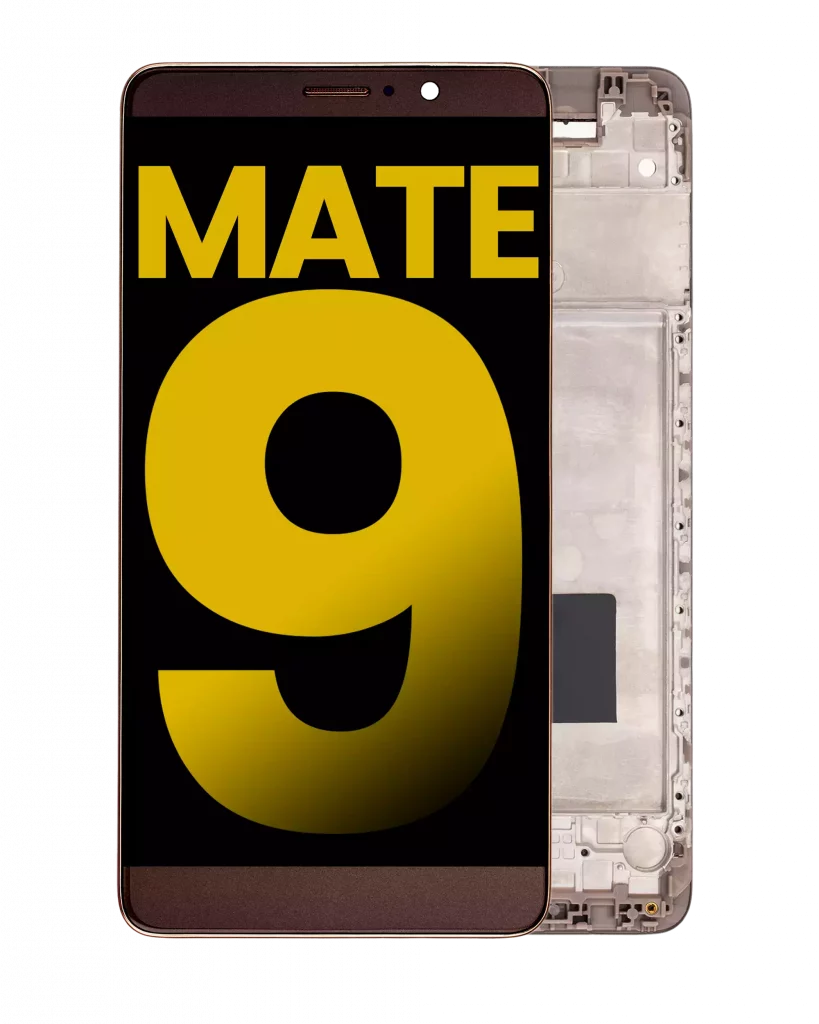 LCD Assembly With Frame For Huawei Mate 9 (Refurbished) (Brown)