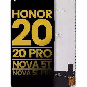 LCD Assembly Without Frame For Huawei Honor 20 / 20 Pro / Nova 5T / Nova 5i Pro (Refurbished) (Midnight Black)