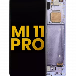 OLED Assembly With Frame For Xiaomi Mi 11 Pro (Refurbished) (Purple)