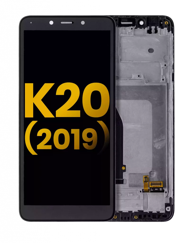 LCD Assembly With Frame For LG K20 (2019) (Refurbished) (All Colors)