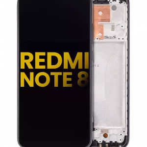 LCD Assembly With Frame For Xiaomi Redmi Note 8 / Redmi Note 8 (2021) (Aftermarket Plus) (Space Black)