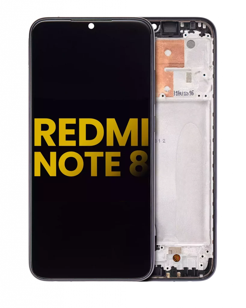 LCD Assembly With Frame For Xiaomi Redmi Note 8 / Redmi Note 8 (2021) (Aftermarket Plus) (Space Black)