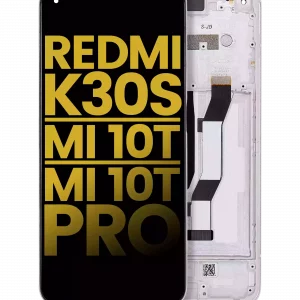 LCD Assembly With Frame For Xiaomi Redmi K30S / Mi 10T / Mi 10T Pro 5G (Refurbished) (White)