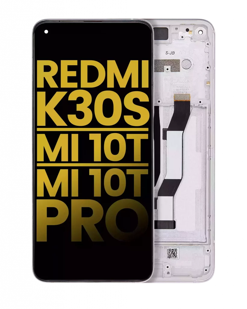 LCD Assembly With Frame For Xiaomi Redmi K30S / Mi 10T / Mi 10T Pro 5G (Refurbished) (White)