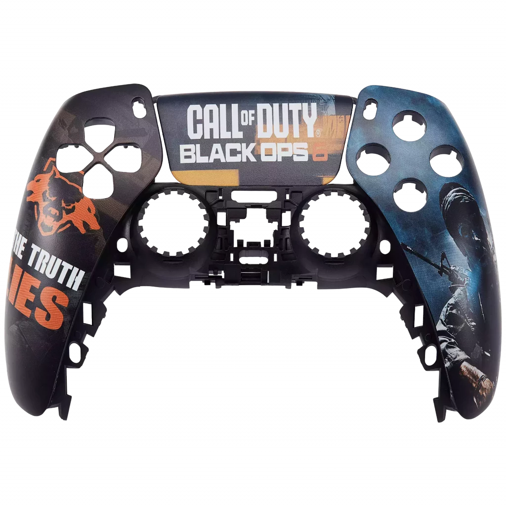 Controller Cover For PlayStation 5 (Call Of Duty Black OPS6 ) (2 Piece Set)